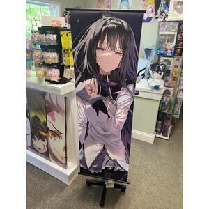 Puella Magi Madoka Homura Akemi Wall Scroll Tapestry Print On Synthetic Canvas